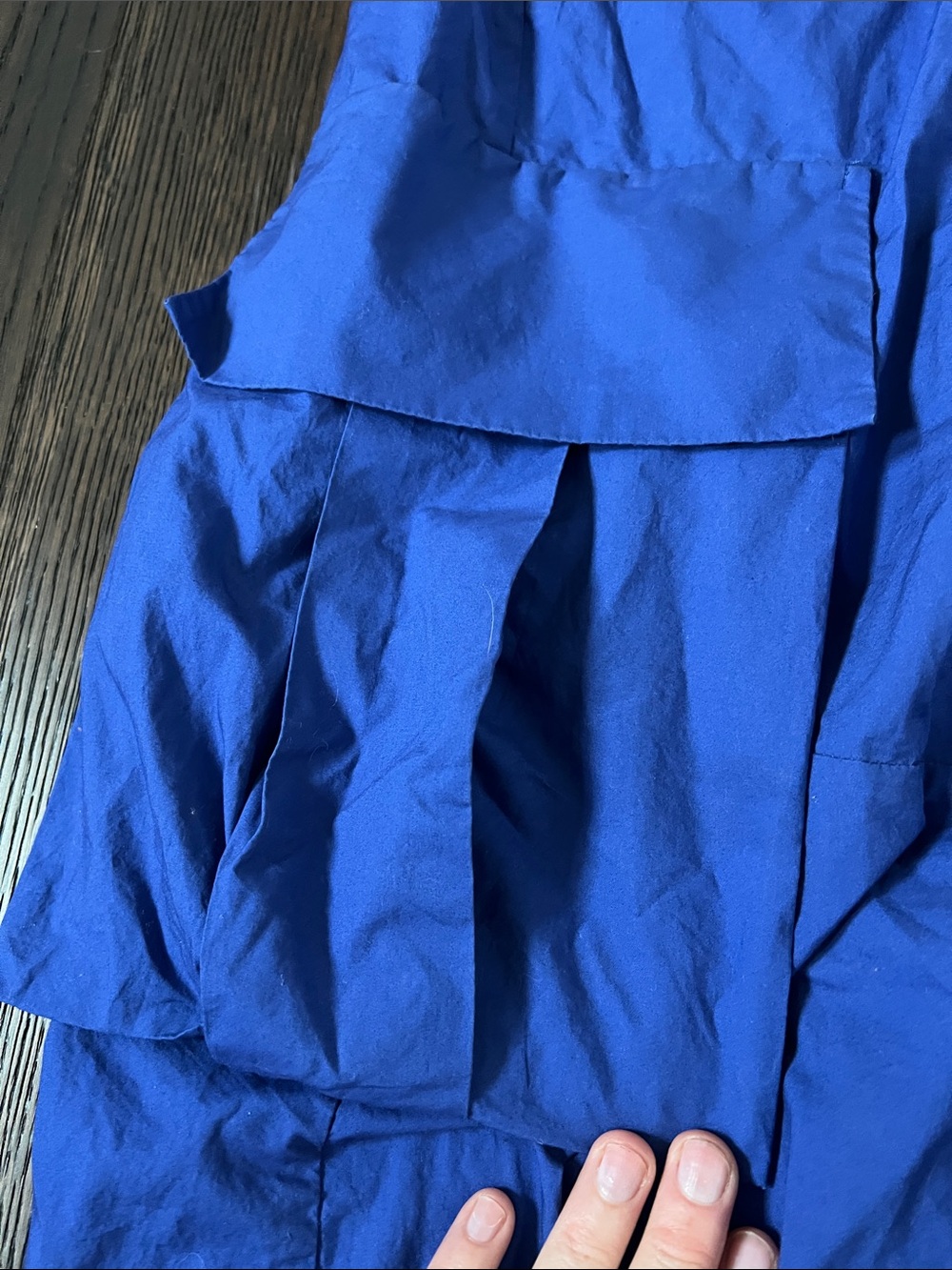 FARM Rio blue cargo drawstring pants - Picture 6 of 7